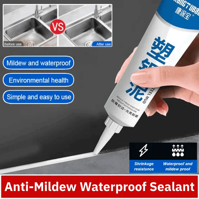 Multifunctional Leak-Proof Sealant Paste Household Tile Adhesive Waterproof Bathroom Sealant Glue Anti-mold Caulking Adhesive