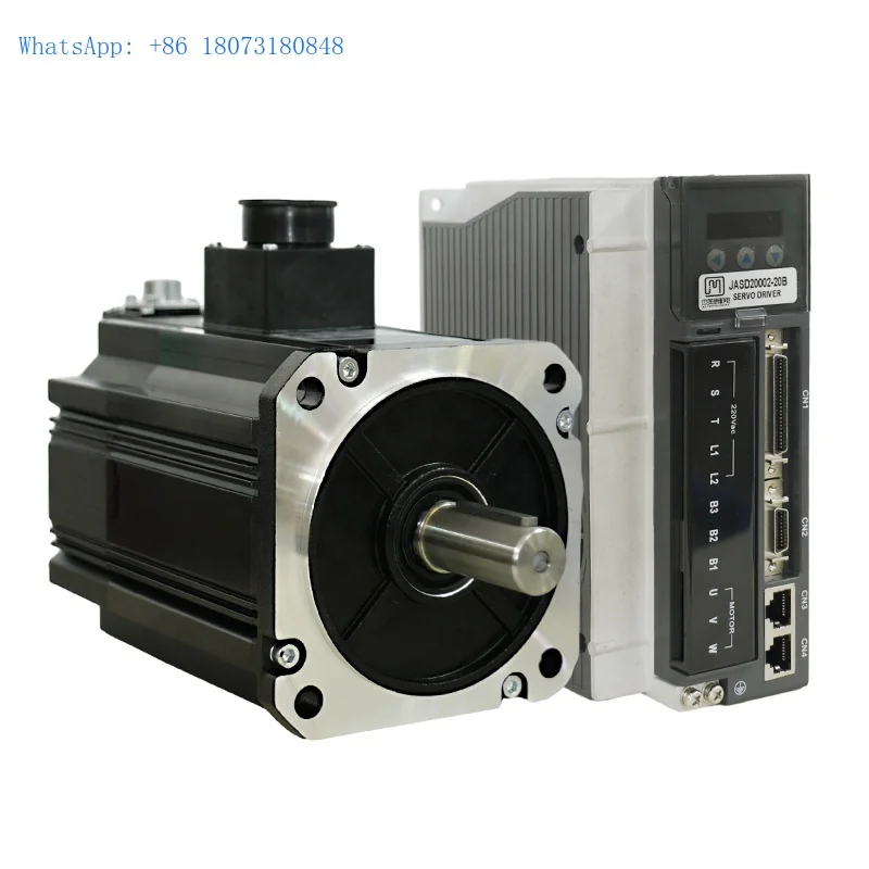 

130JASM520220K-17B+JASD20002-20B high torque sewing machine 220V 2000W 2000rpm cnc router servo motor kit