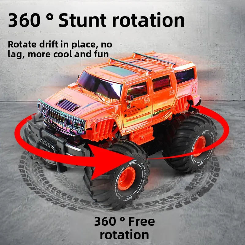 멋진 장난감 자동차 재미 있은 선물-새로운 28cm 대형 수륙 양용 4WD Rc 트럭, 등산 오프로드 Rc 자동차, 원격 제어 자동차, 소년을위한 장난감