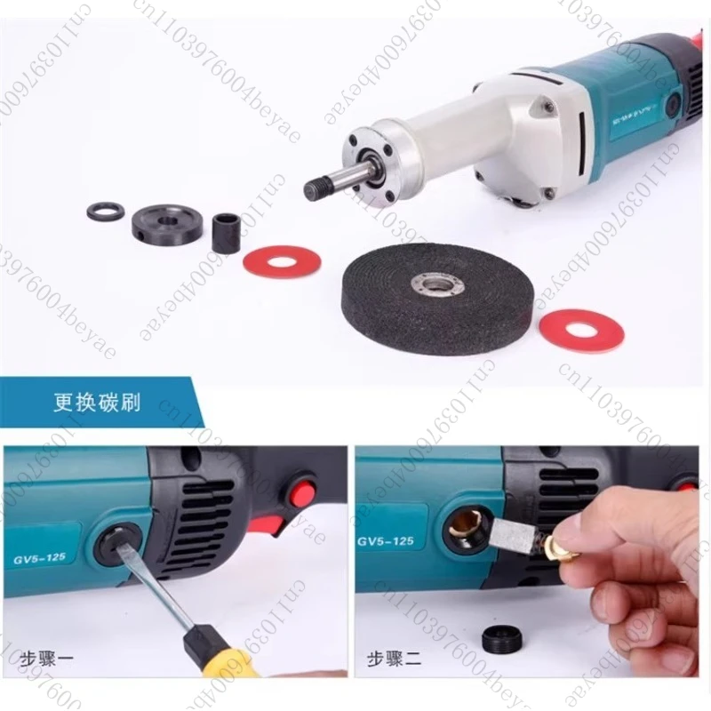 GV5-150 Straight Grinder Polishing Machine Handheld Straight Sand Machine Electric Internal Mill