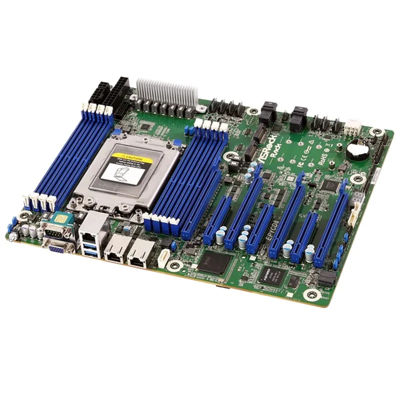 

EPYCD8 For ASRock Server Workstation Motherboard LGA4094 7002/7001 2 M.2 2 1GB Network Ports IPMI 8 SATA3