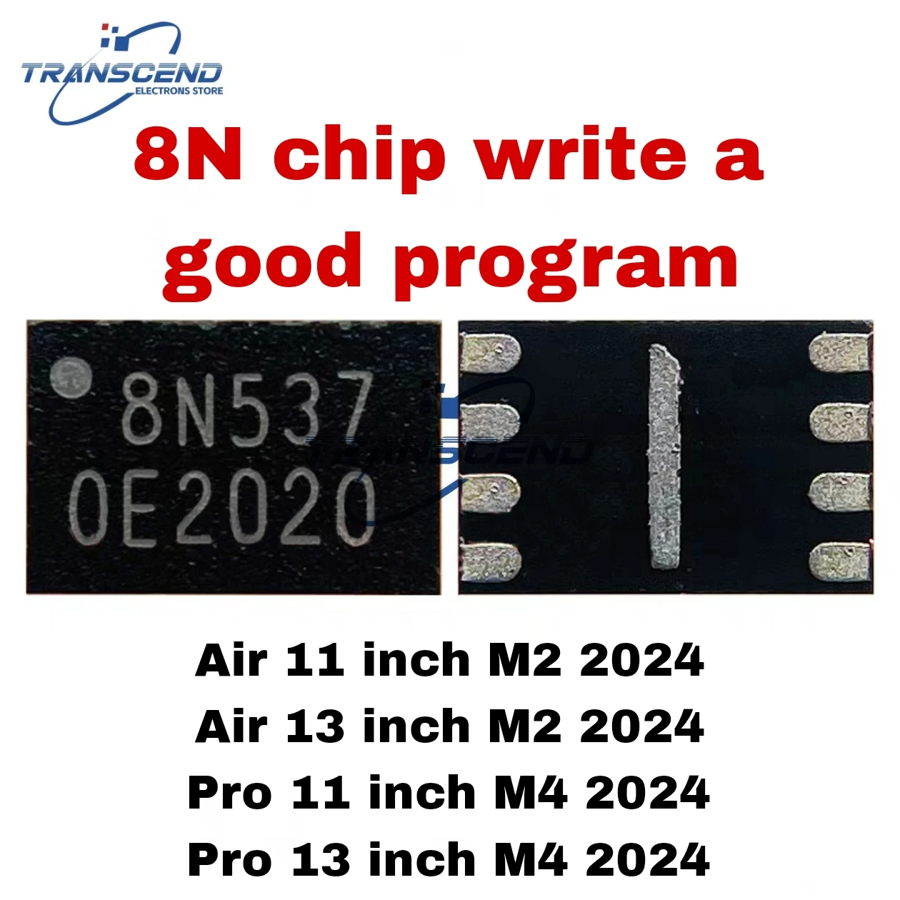 FOR 2024 IPAD Air PRO 11 PRO 13 Air11 A2902 A2898 PRO11 A2925 A2836 M2 M4 8N U4070 U3980 Charging IC 8n With Program Fix