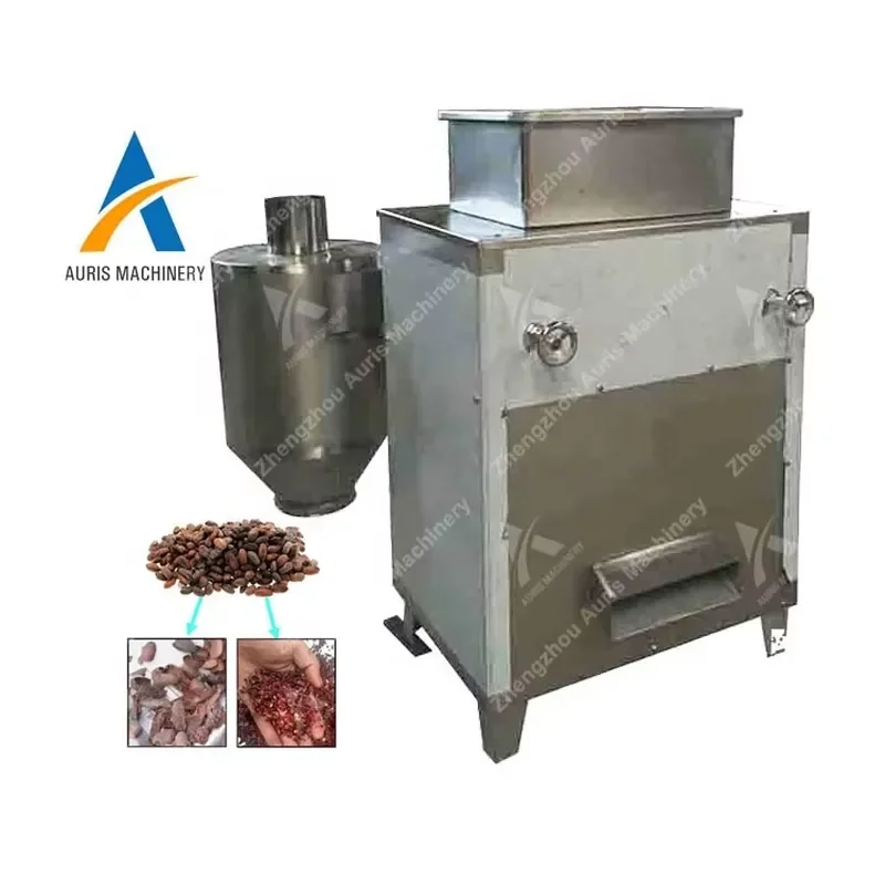 2026 Cacao Sheller and Winnower Small Cocoa Beans Sheller Peeler Machine