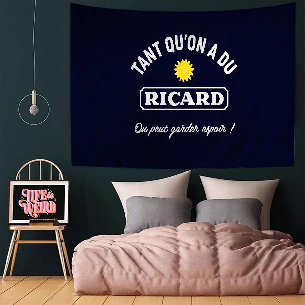 R-RicardS LOGO Chart Tapestry for Living Room Home Dorm Decor Art Home Decor