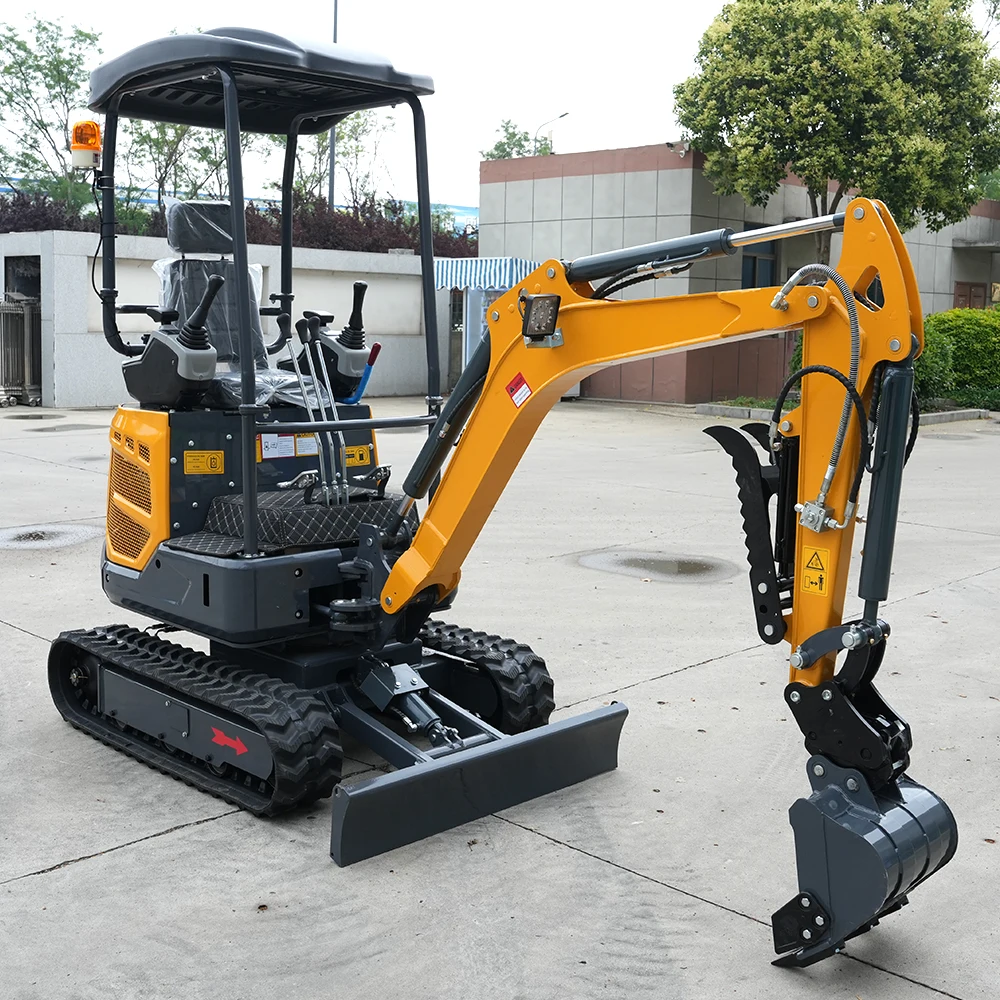 

Hot Sale Mini Excavator Crawler Small Digger Multifunctional Farm Garden Construction Excavator Customized