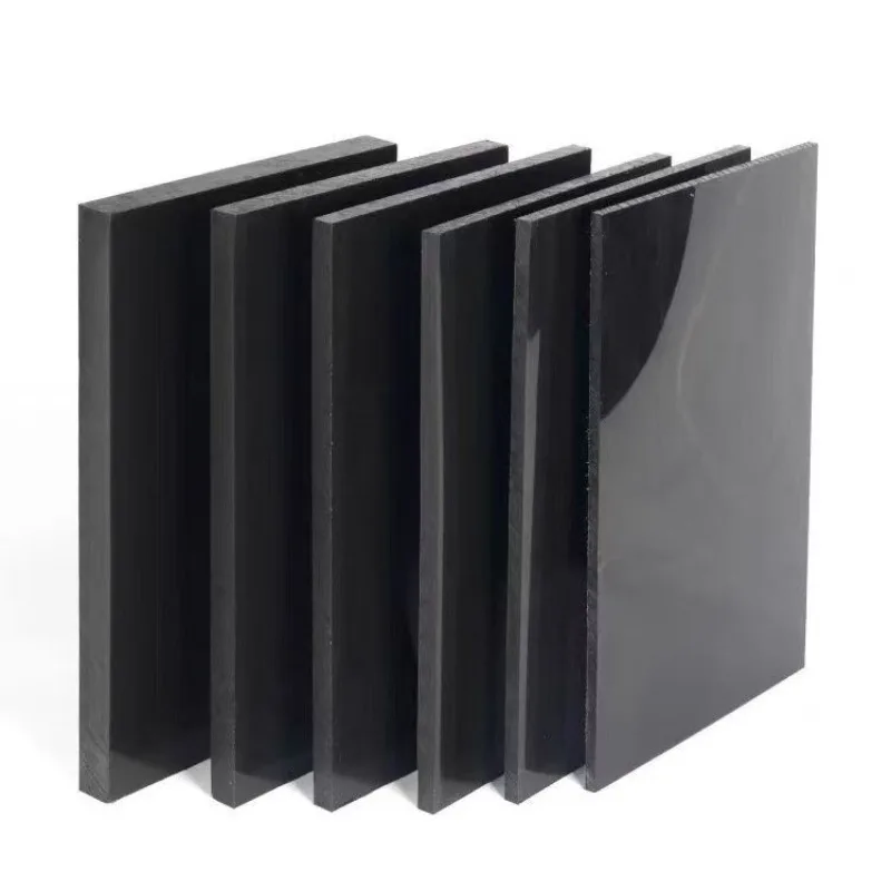 Food Grade PP Plastic Sheet Black Wear Resistant 3mm-20mm 100x100 200x200 250x250 300x300