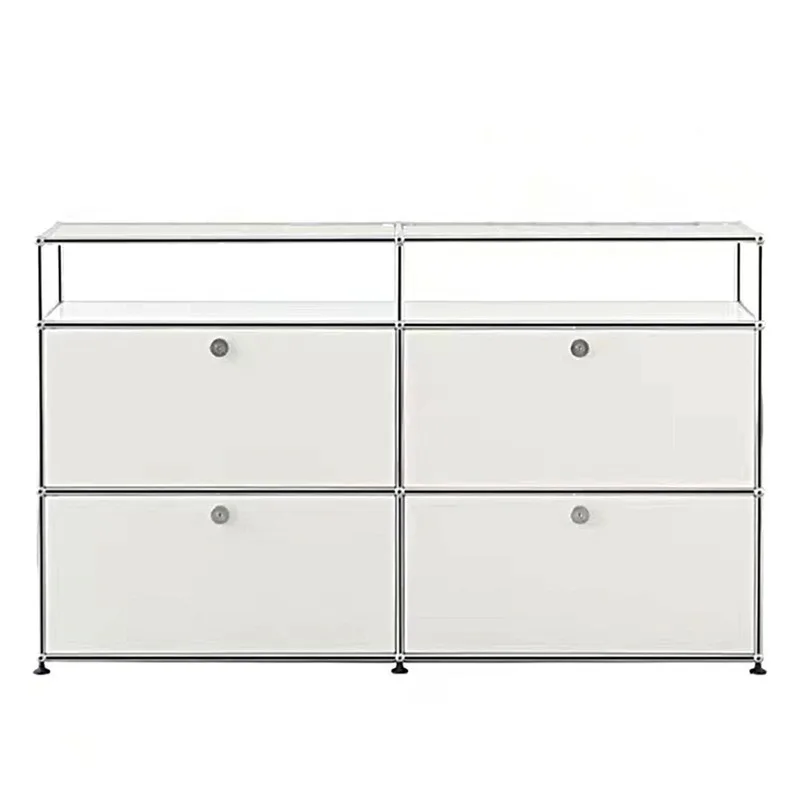 TV cabinet stainless steel living room storage, dining cabinet module