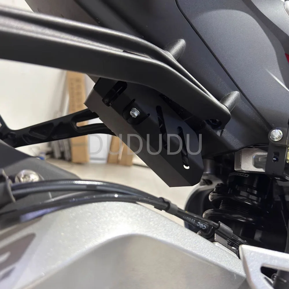 New FOR ZONTES 703RR 703 RR Motorcycle Modified Rectifier Protective Cover Decorative Stainless Steel Protective Cover