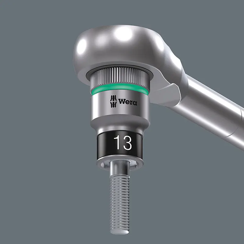 Imagem -03 - Wera Zyklop-soquete de Chave de Catraca Hexagonal Cabeça Sextavada 8790 mm 4.5 mm mm 5.5 mm mm mm mm mm 10 mm 11 Milímetros 12 Milímetros 13 Milímetros 4