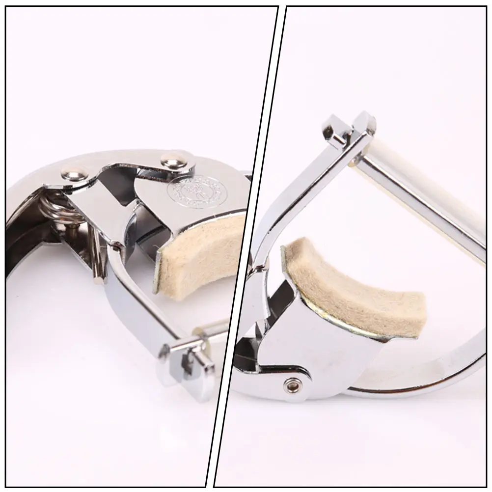 

Big Ruan Sandhi Clip Durable Metal Quick Tone Changer Tool Folk Music Instrument Comfortable Labor-Saving Reusable Steel Spring