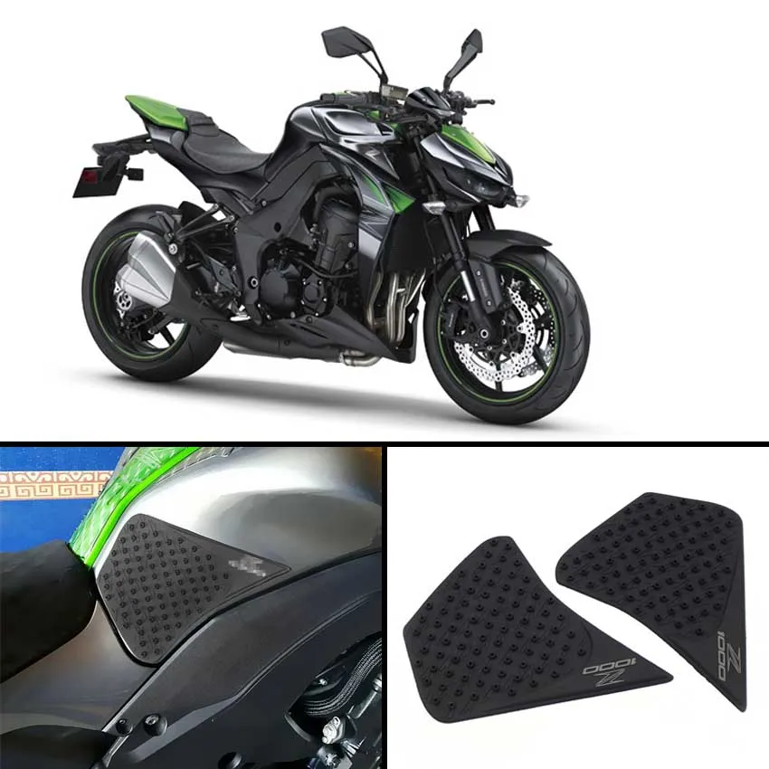 Motorcycle Fuel Tank Anti-Slip Decal For Kawasaki Z1000 ZR1000 Z1000SX 2014-2016 Anti-Slip Decal