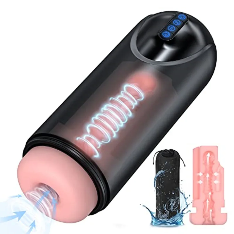 

Automatic Sucking Male Masturbator Thrusting Sucking Electric Pussy Waterproof Stroker Penis Stimulation Blowjob Sex Toy For Men