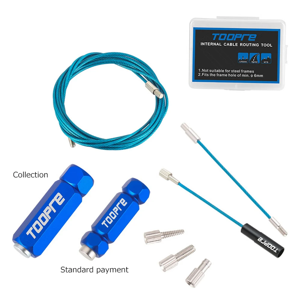 

TOOPRE Bike Internal Cable Routing Tool Quick-release Bicycle Internal Cable Routing Tool for Carbon Fiber Frame Bike Repair Kit