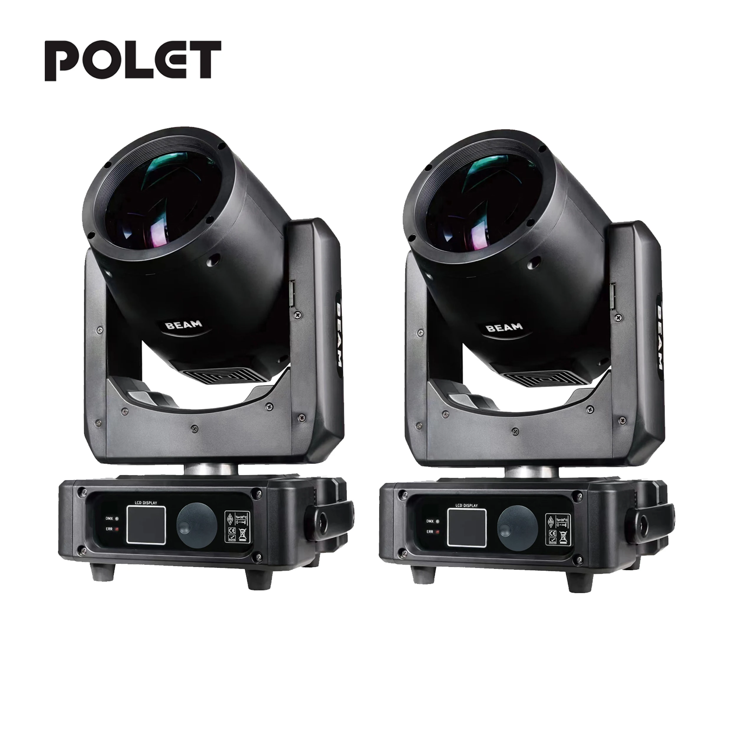 

POLET 2Light250W Bulbs 8r Beam Moving Head Light Sharpy Stage Decoration For Fashion Show WeddingParty Music Festival djlighting