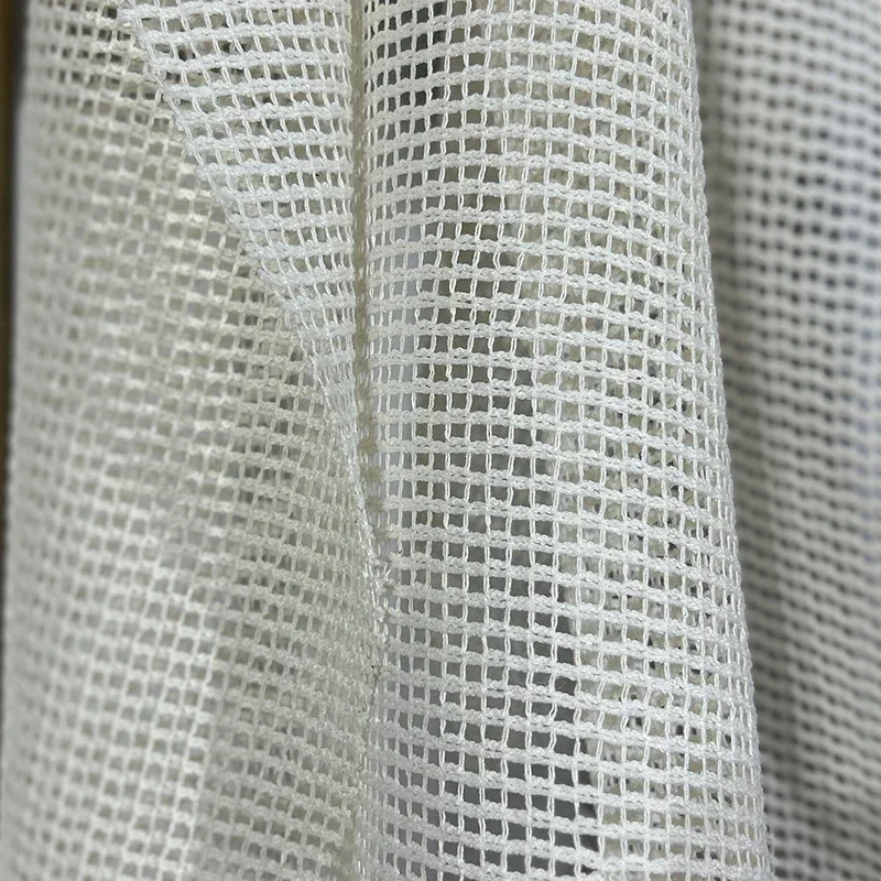 Hollow Woven Small Mesh Fish Net Fabric Polyester Cotton Warp Knitted Creative Clothing Design Fabric Diy Sewing By The Meter