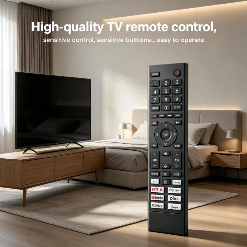 

New ERF3ZE80 IR Remote Control Replacement for Hisense TV, Compatible with ERF3ZA80 ERF3ZC80 ERF3ZB80, No Voice Function