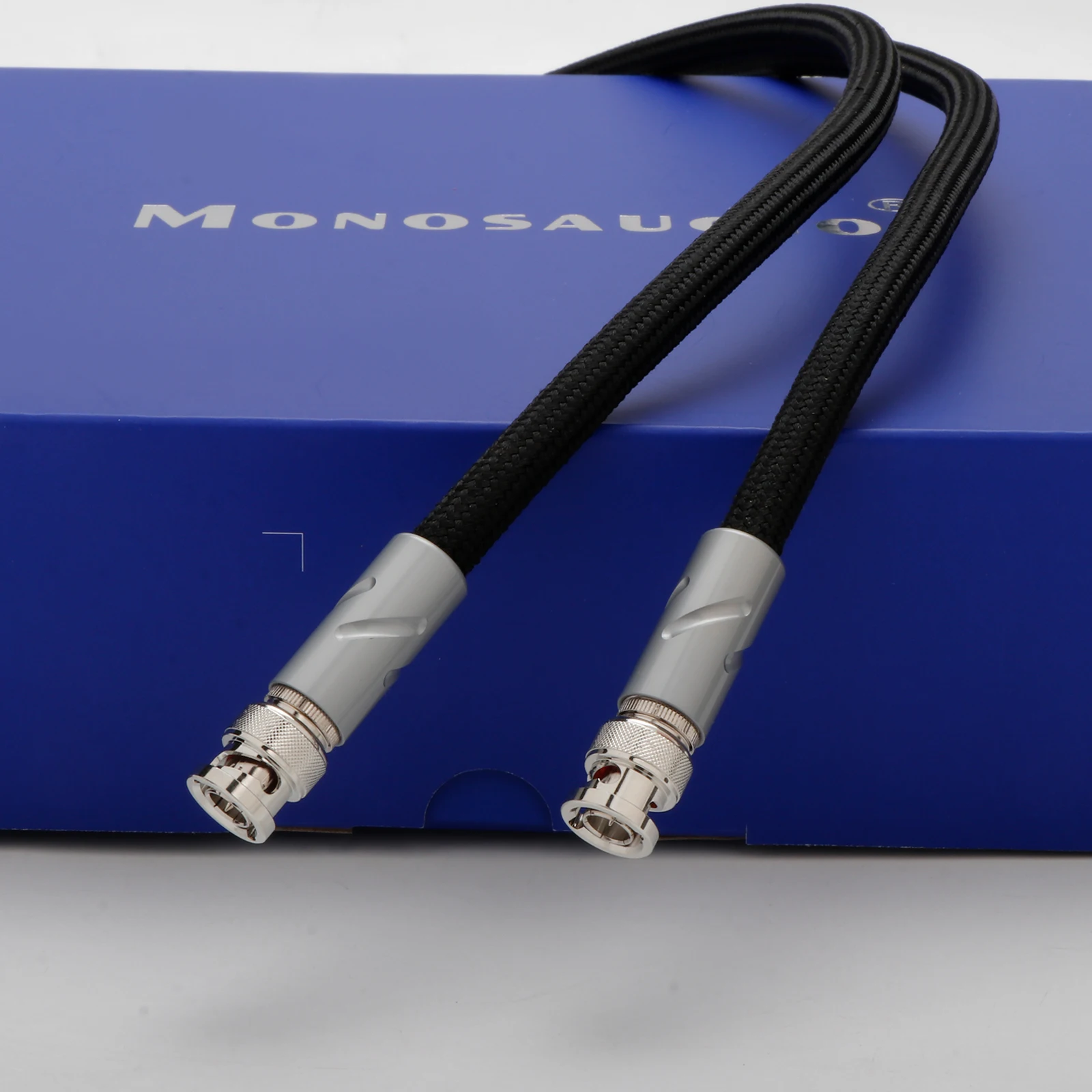

Monosaudio Pure Silver BNC цифровой коаксиальный кабель HD видеокабель радиоадаптер кабель для радиочастотной видеокамеры SDI видеокамера PS75B5R