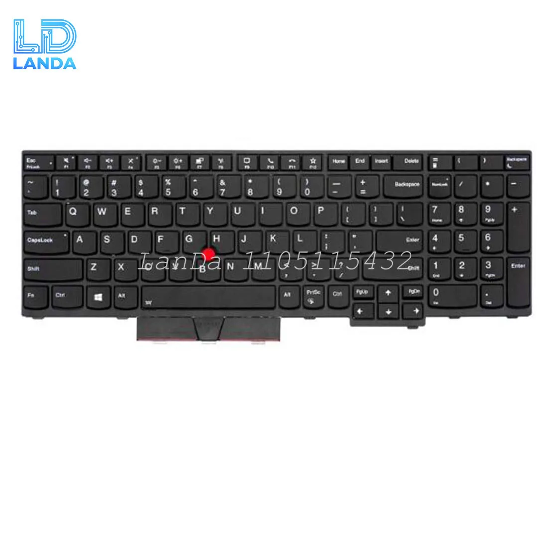 Laptop Keyboard For Lemovo ThinkPad P15 P17 T15G US Backlit Not Applicable P15S