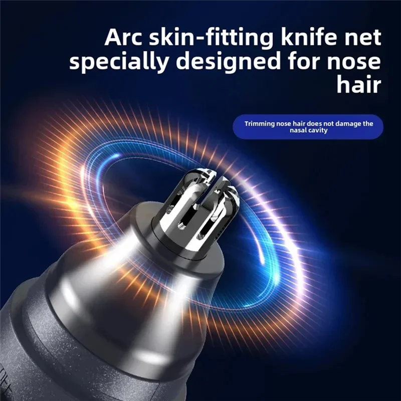 M04K للرجال مزيل شعر الوجه وتشذيب شعر الأنف-أداة تهذيب المحمولة ماكينة حلاقة لتخليص الأنف