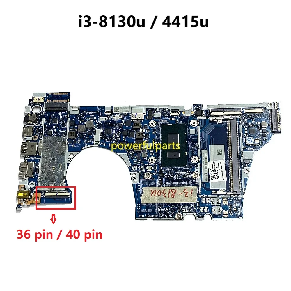

EYG10 NMB601 Motherboard For Ideapad Yoga 530-14IKB 40pin 4415u / I3-8130U 5B20R19582 5B20R08549 Working Good