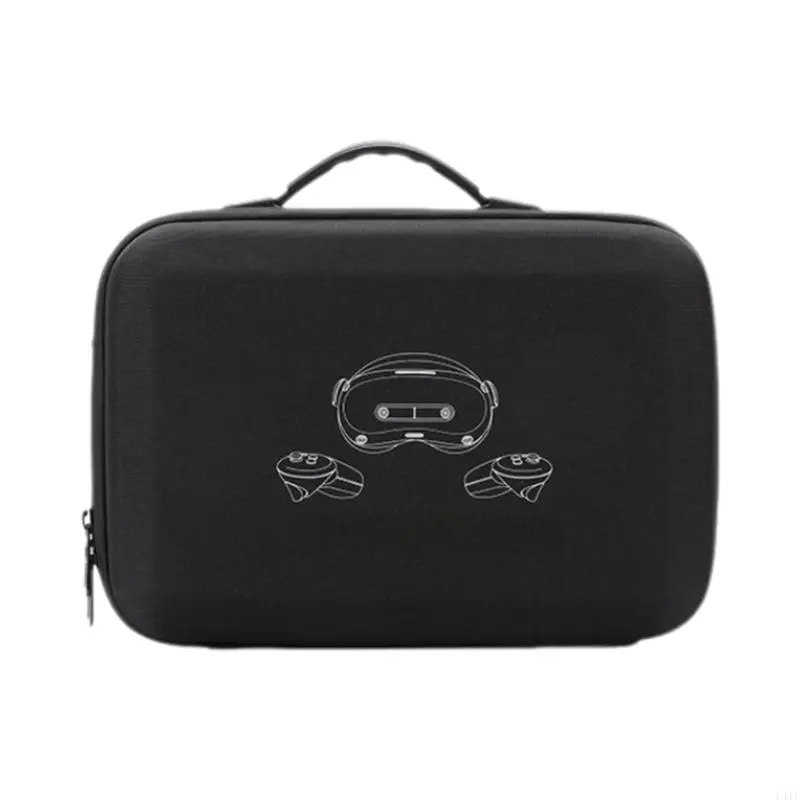 Caixa viagem L41F para 4 Headsets Controllers Hard carregando caixa bolsa bolsa proteção Caixa