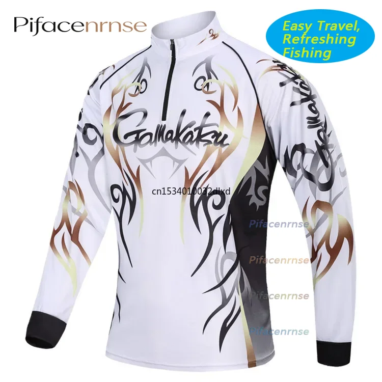 

Furakuma Fishing Shirts Outdoor Sport Quick Dry Mens Fishing Clothes Plus Size Anti Uv Cycling Fishing Clothing