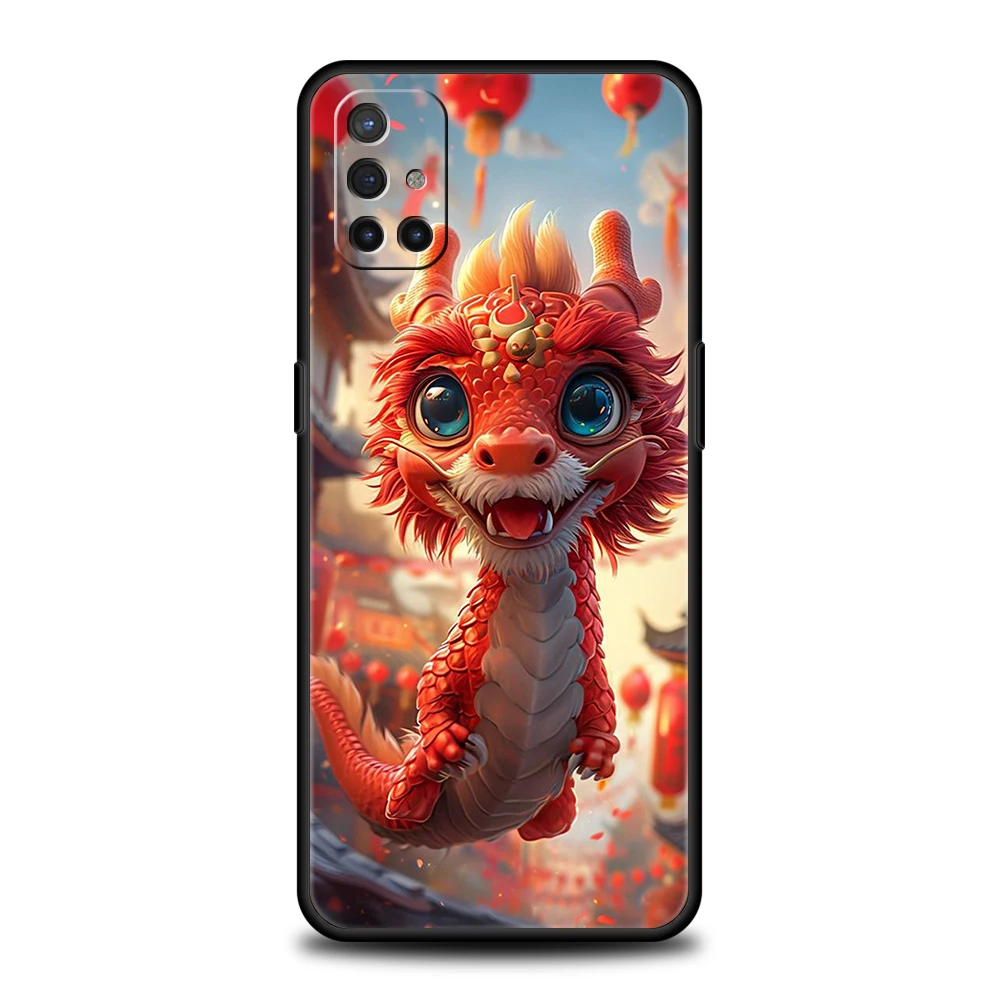 Cartoon Dragon Phone Case for Oneplus 11 10T Nord N100 N10 10 7 8 9 9R 7T 8T N200 CE 2 9RT Pro 5G Silicone Cover Shell Capas Bag