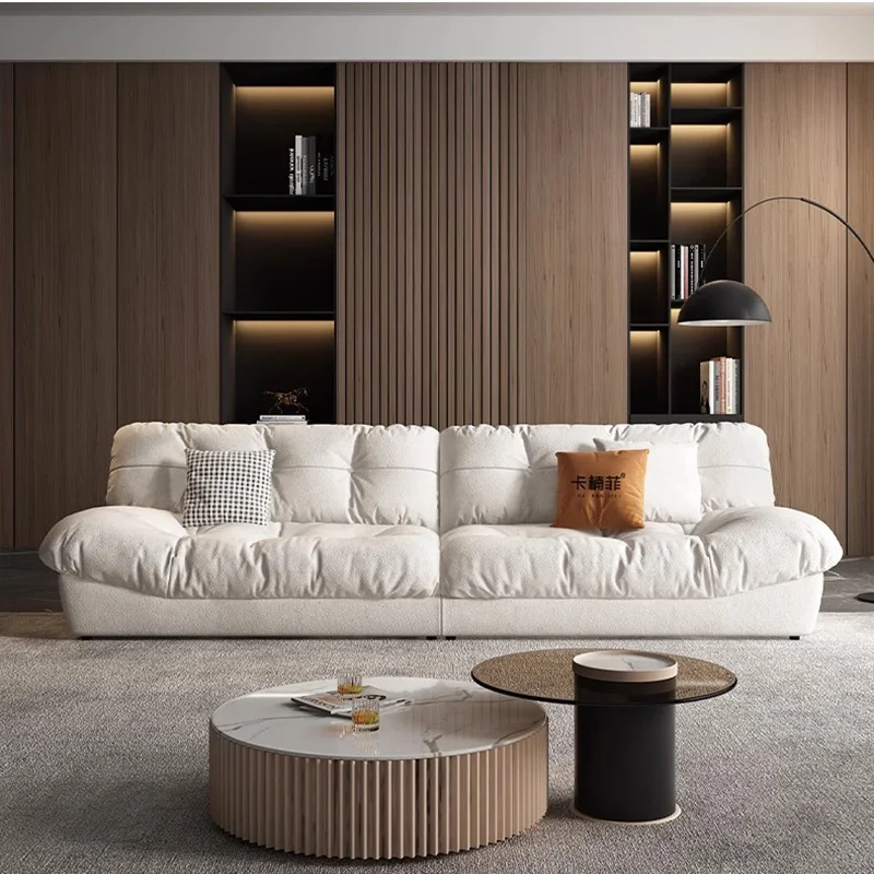 Nordic Minimalist Sofa Luxury Designer Comfortable White Sofa Relaxing Bedrooms Salas Y Sofas Muebles Living Room Furniture