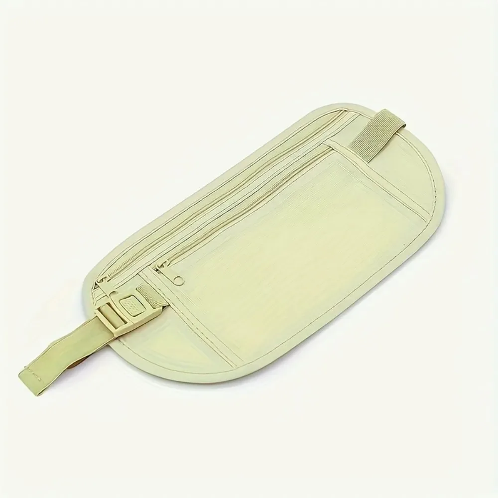 女性用軽量ウエストパック – 2個セット、携帯電話とパスポート用の隠しコンパートメント