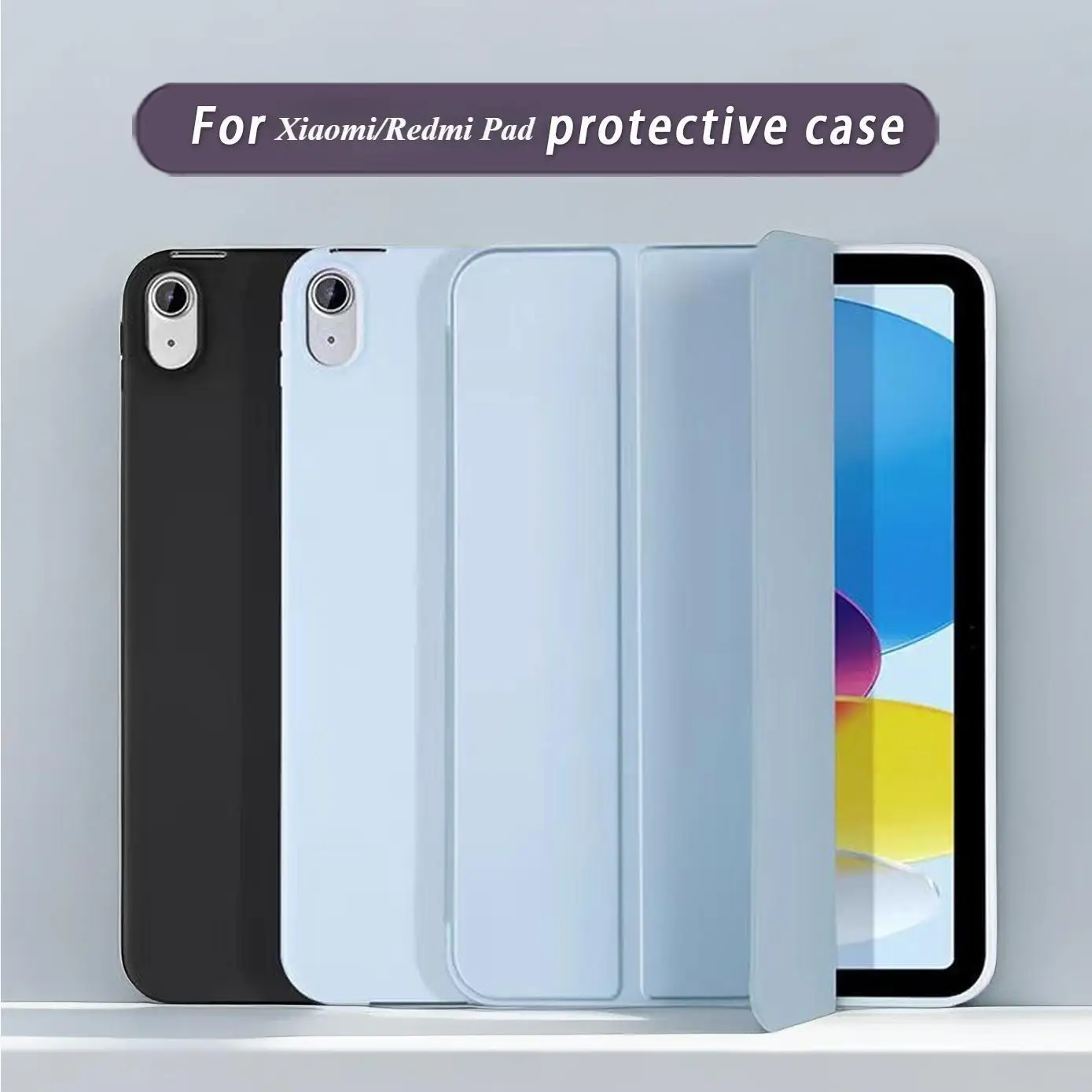 

For Xiaomi Pad 5 6 Case 6Spro Cover For Redmi Pad SE Pro Anti fall and anti slip flat plate protective cover For Redmi Pad 10.6