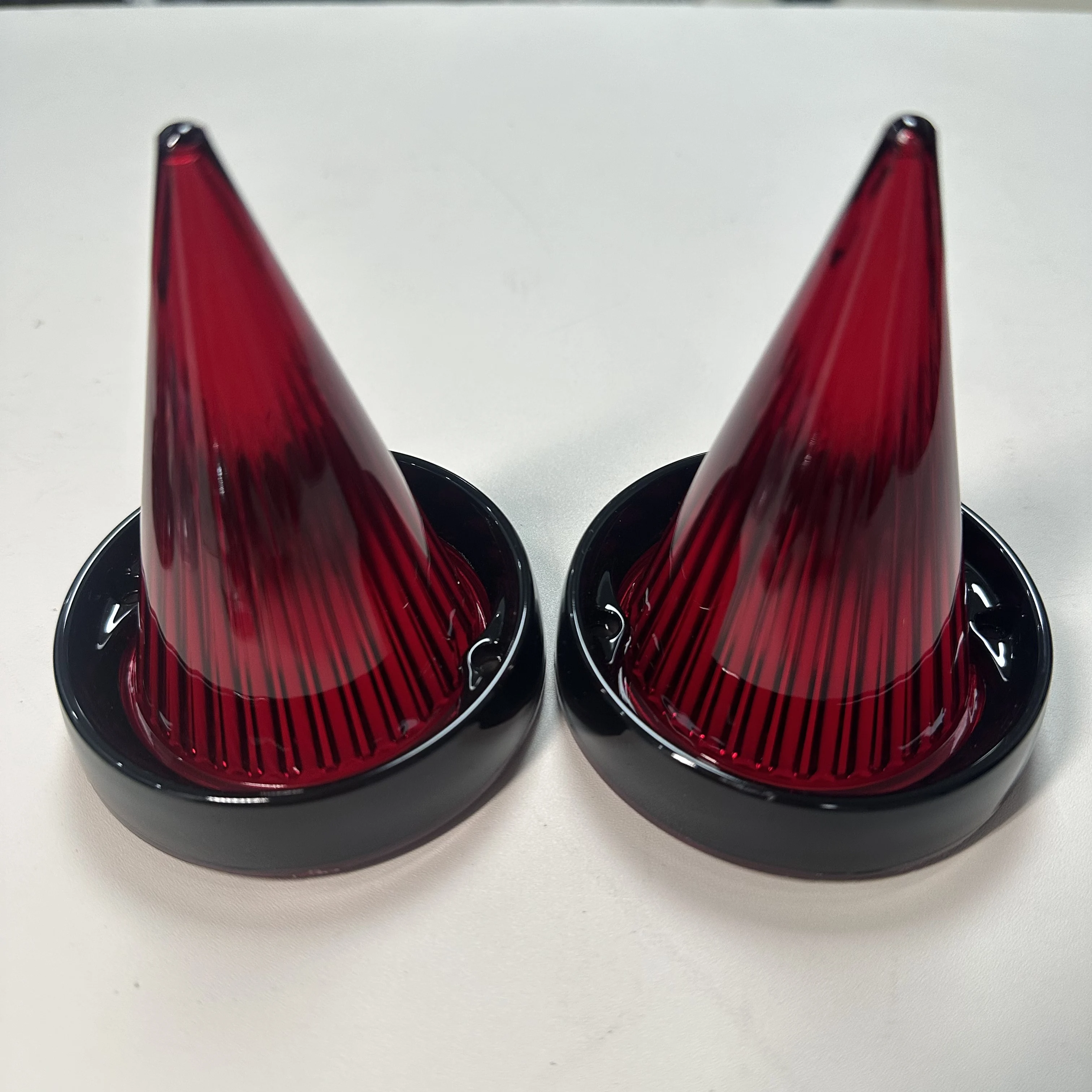 Paar Motorcycle Indicator Lens Cover Richtingaanwijzer Cap Voor Harley Touring Road Glide Road King Electra Tour Glide 1986-2021
