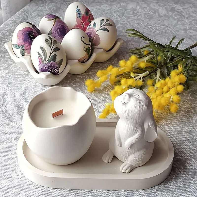 Silicone molds, irregularly cracked spherical cup silicone molds, plaster drop-glue fragrance container making molds