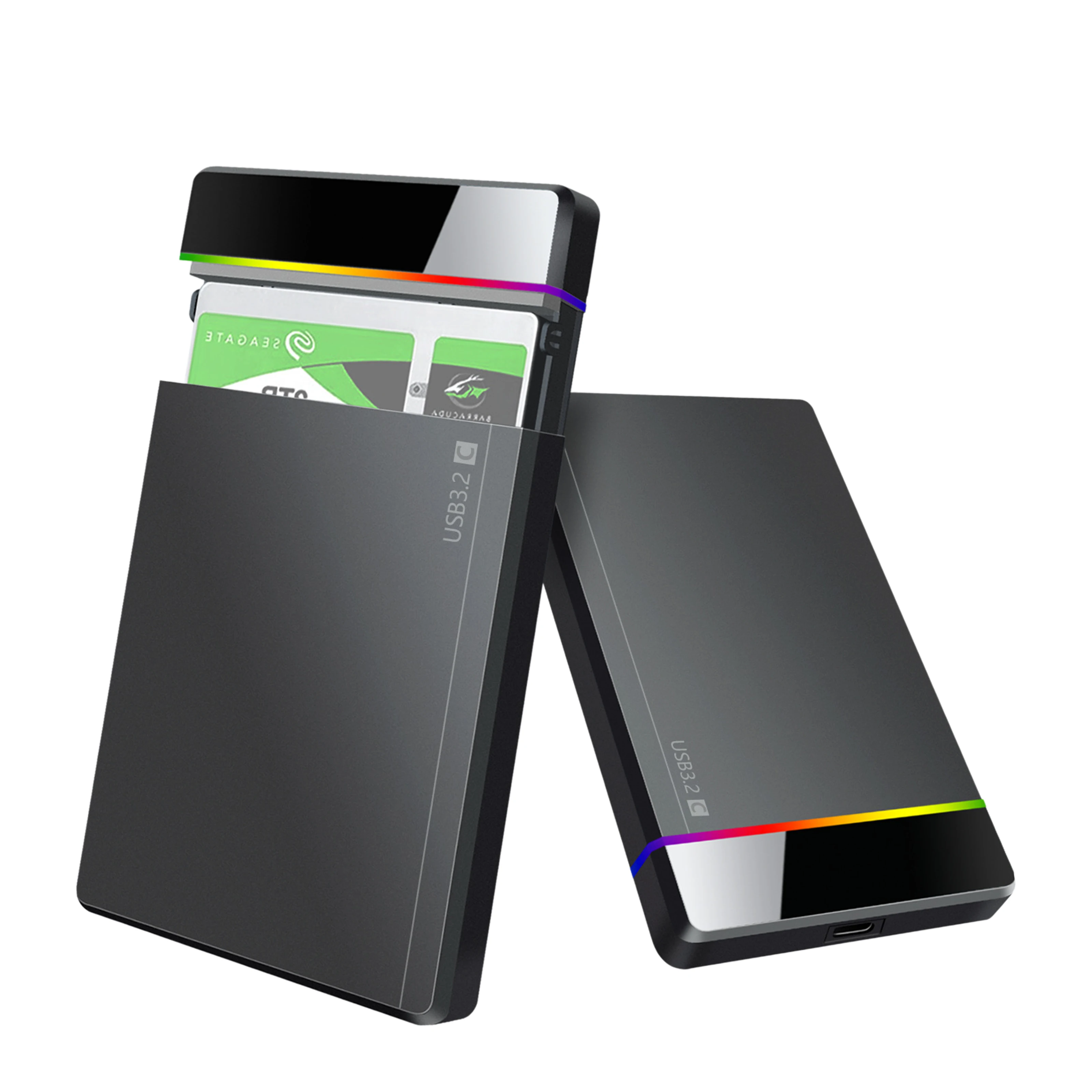 

SATA High-Speed LED Light USB 3.1 Mobile Hard Drive Enclosure 6G