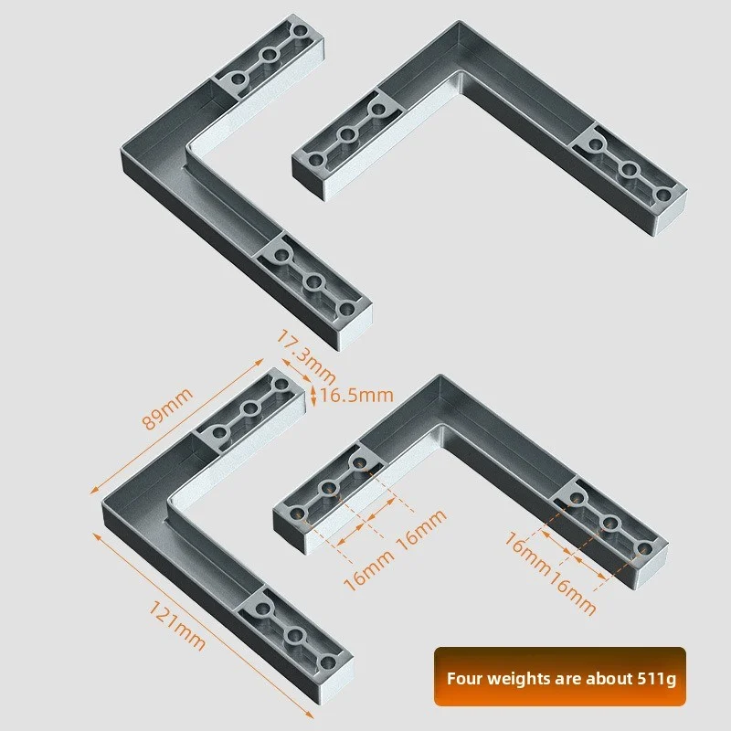 30KG Hochbelastbare Verdeckte Ober- und Unterachsen-Scharniere Aluminiumrahmentürscharnier mit Dämpfungspuffer – Detail 11