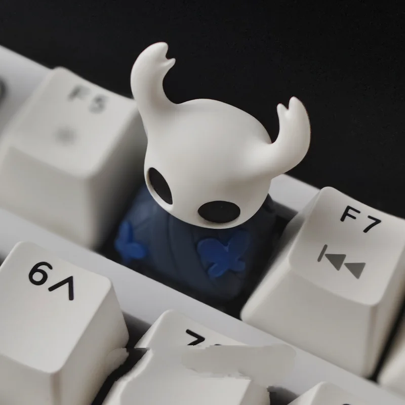 1Pcs Game Periphery Hollow Knight Keycap Creative New Type Keycap Personalized Diy Transparent Resin Keycap Gift for Friends