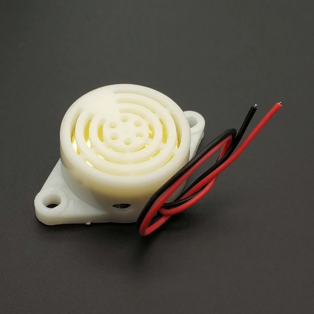 Alarme 95DB à décibels élevés 3-24V 12V Buzzer électronique Bip intermittent continu pour SFM-27 Ardu37