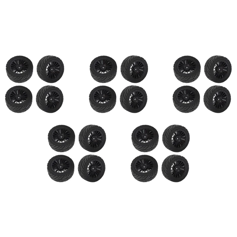 

A04F-20Pcs Rubber Tires Tyre Wheel For SG1603 SG1604 SG 1603 UDIRC UD1601 UD1602 UD1603 UD1604 1/16 RC Car Upgrade Parts,2