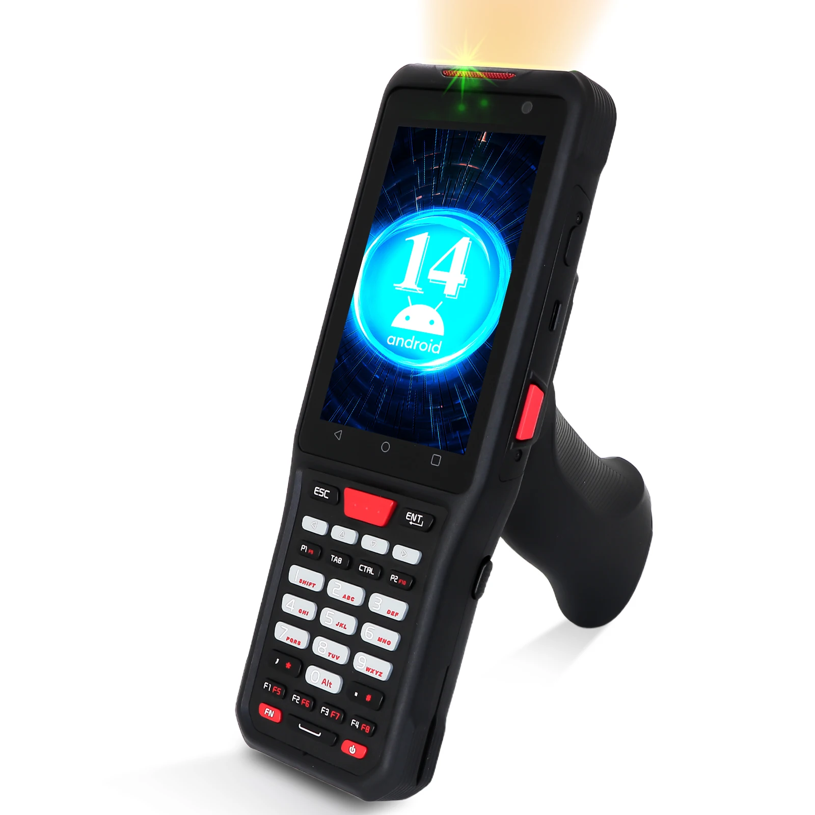 Android 14 Handheld PDA Scanner Device Terminal Handheld Data Acquisition Processor Optional Multiple Distance Scanning Modules