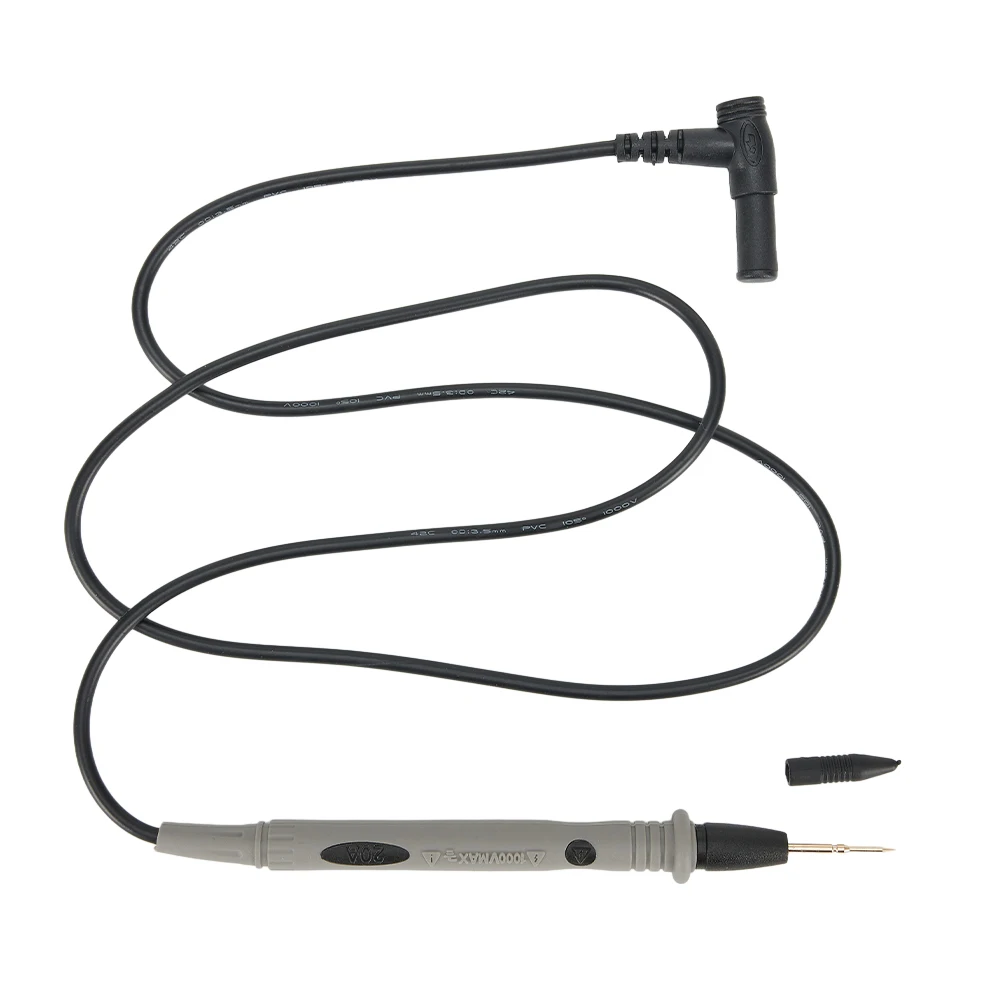 

Test Leads Silicone Insulated Multimeter Needle Probe Protective Covers Ultra Fine Unique 910mm Cable Accessories