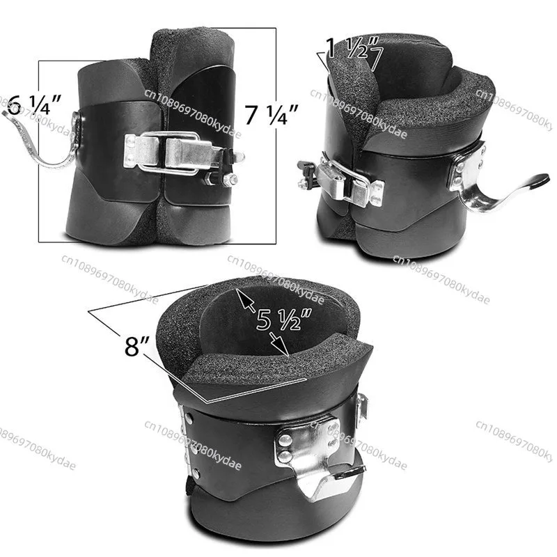 Anti Gravity Inversion Hang Up Boots, Hang Upside Down Boots, Gravity Compression Relief Exercise Recovery with Contoured Pads