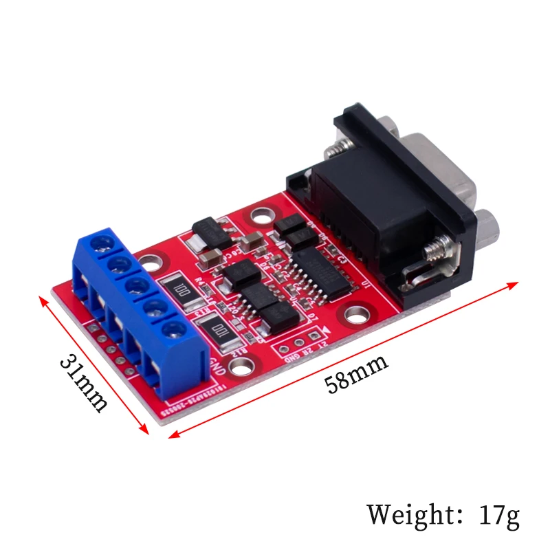 232 to 485  supports active or passive power supply overvoltage and overcurrent protection RS485 module