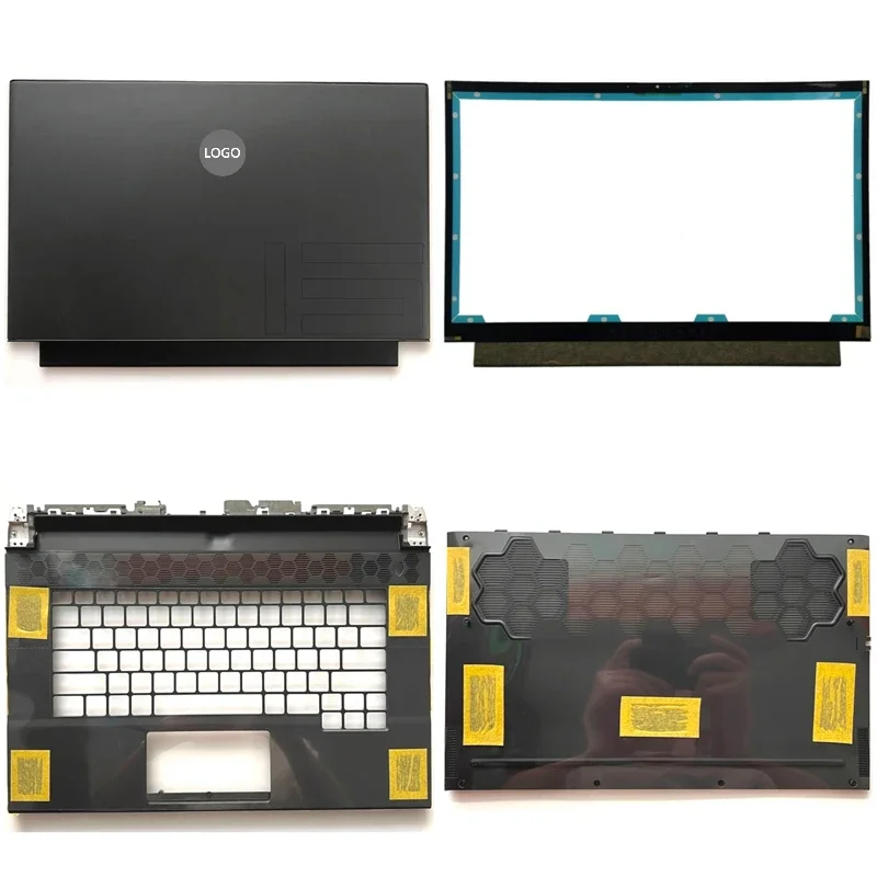 

New Original For DELL Alienware M15 R3 R4 Laptop LCD Back Cover Front Bezel Upper Palmrest Bottom Base Case Keyboard Hinges