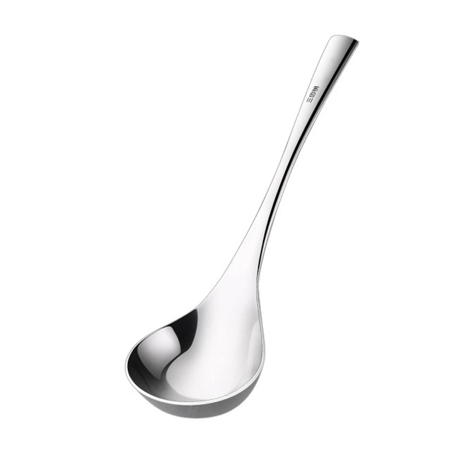 

Luxury 304 Stainless Steel Large Serving Spoon Family Dinner Soup Ladle Tableware Dinnerware Cutlery for Christmas New Year