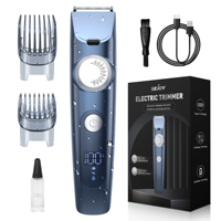 Sejoy Professional Electric Hair Clippers Men Cordless Hair Trimmer Rechargeable LED Display IPX7 Hair Cutting Machine