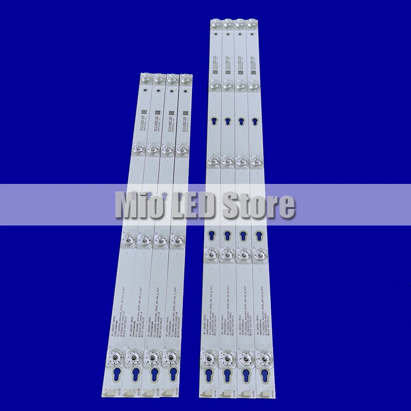 

5KIT LED strip for TCL L55S4900FS L55S4900 55e5800 TOT 55D2900 55p2us L55E5800A 55S403 55S405 55S401 U55P6006 55UC6426 4C-LB5504