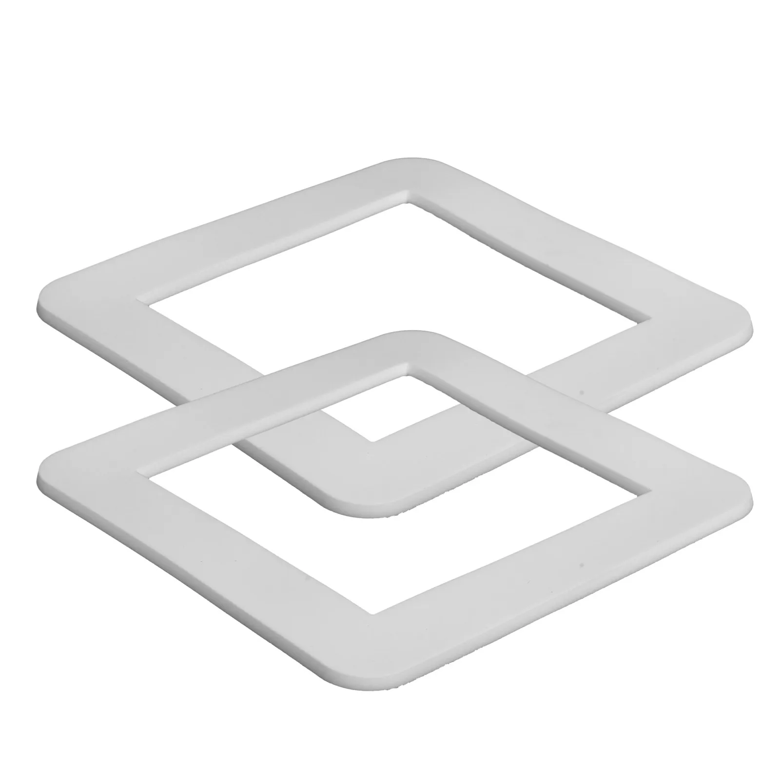2Pcs Switch Protection Covers Silicone Decorative 86x86mm Rocker Switch Plates Socket Covers Bedroom Living Room