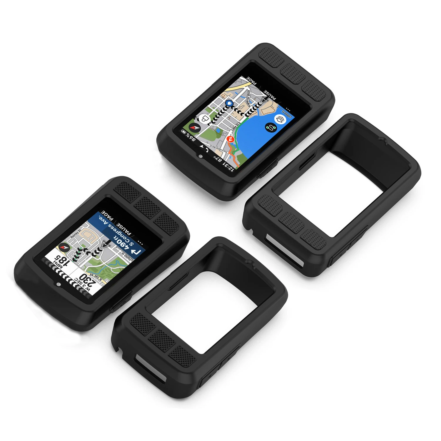 AliExpress KomoKe Silicone Soft Protective Case Screen Protector Film Cover For Wahoo Elemnt Roam 3/2 Bolt V3/V2 ACE GPS Bike Computer Accessories