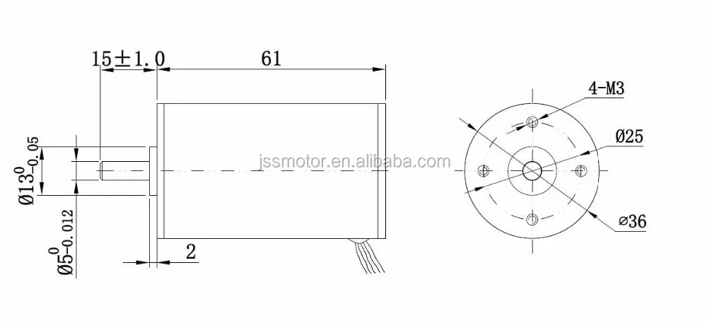 12v Electric Vehicle Brushless Dc Motor Small Brushless Dc Motor with Gearbox