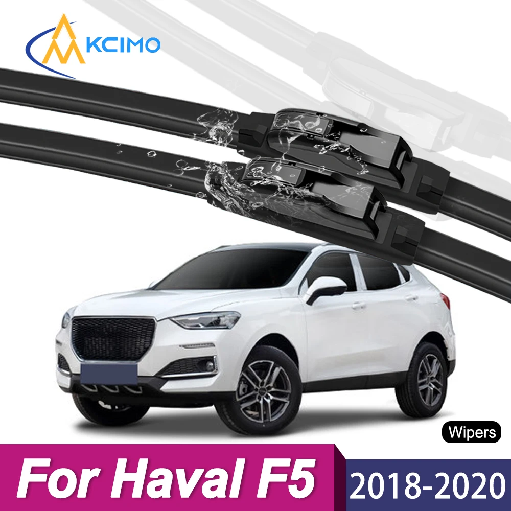 

Upgrade Your Wiper System 2PCS Premium All-Season Blades For Haval F5 2018-2020 Long-Lasting Clear Vision