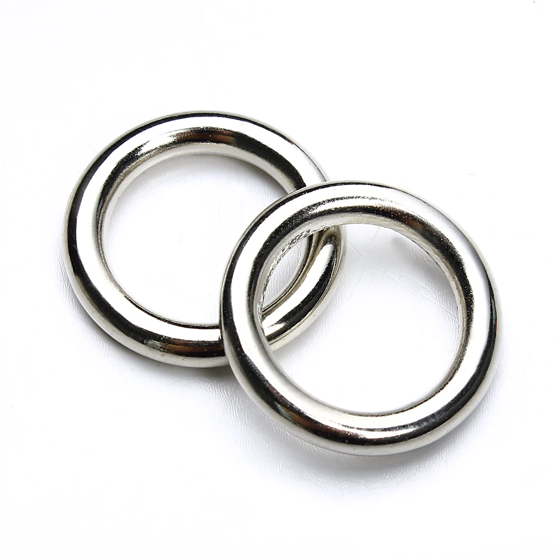 50Pcs Circle Round Rings CCB Smooth Solid O Ring For Rigging Marine Boat Hammock Yoga Hanging Split Ring DIY Jewelry Accessories